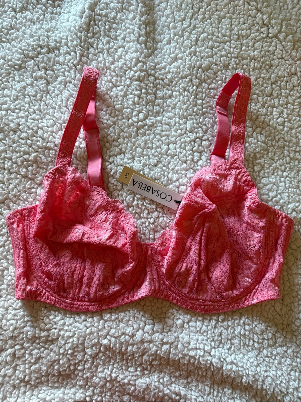 Cosabella Coral Lace Full-Cup Underwire Bra